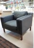 Replica Borge Mogensen Sofa - 1 Seater - Full leather 